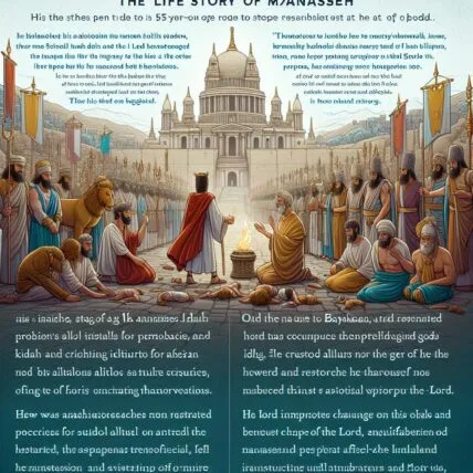 Quem foi Manassés na bíblia e sua surpreendente transformação