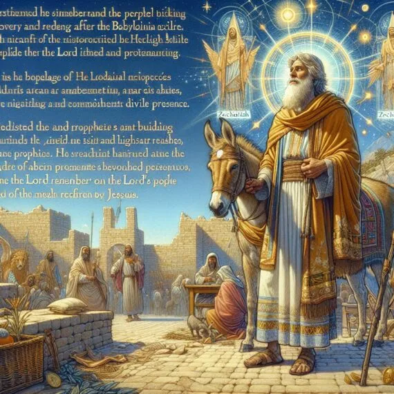 Quem foi Zacarias na bíblia? Descubra seu legado!