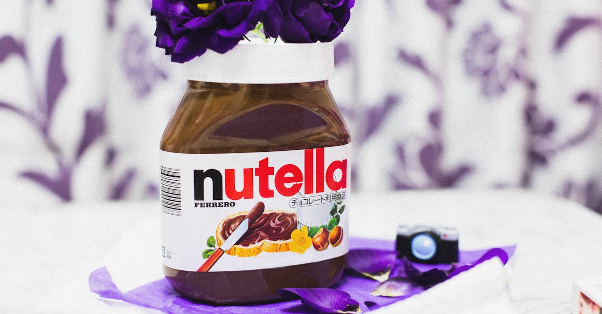 Quando surgiu a Nutella no Brasil e sua história fascinante