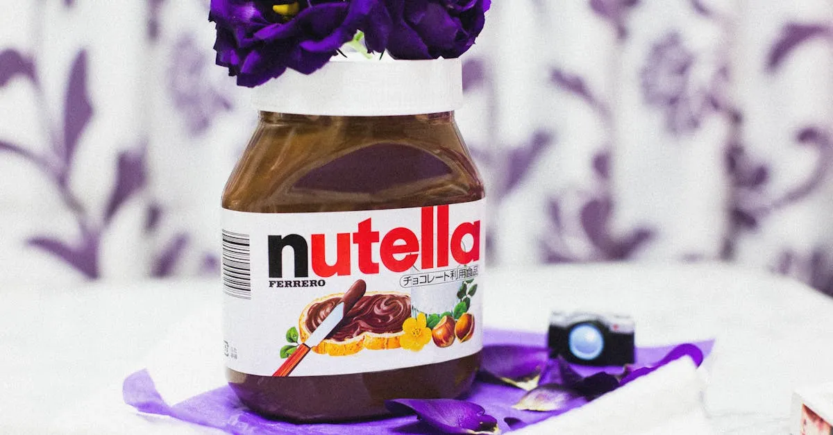 Quando surgiu a Nutella no Brasil e sua história fascinante